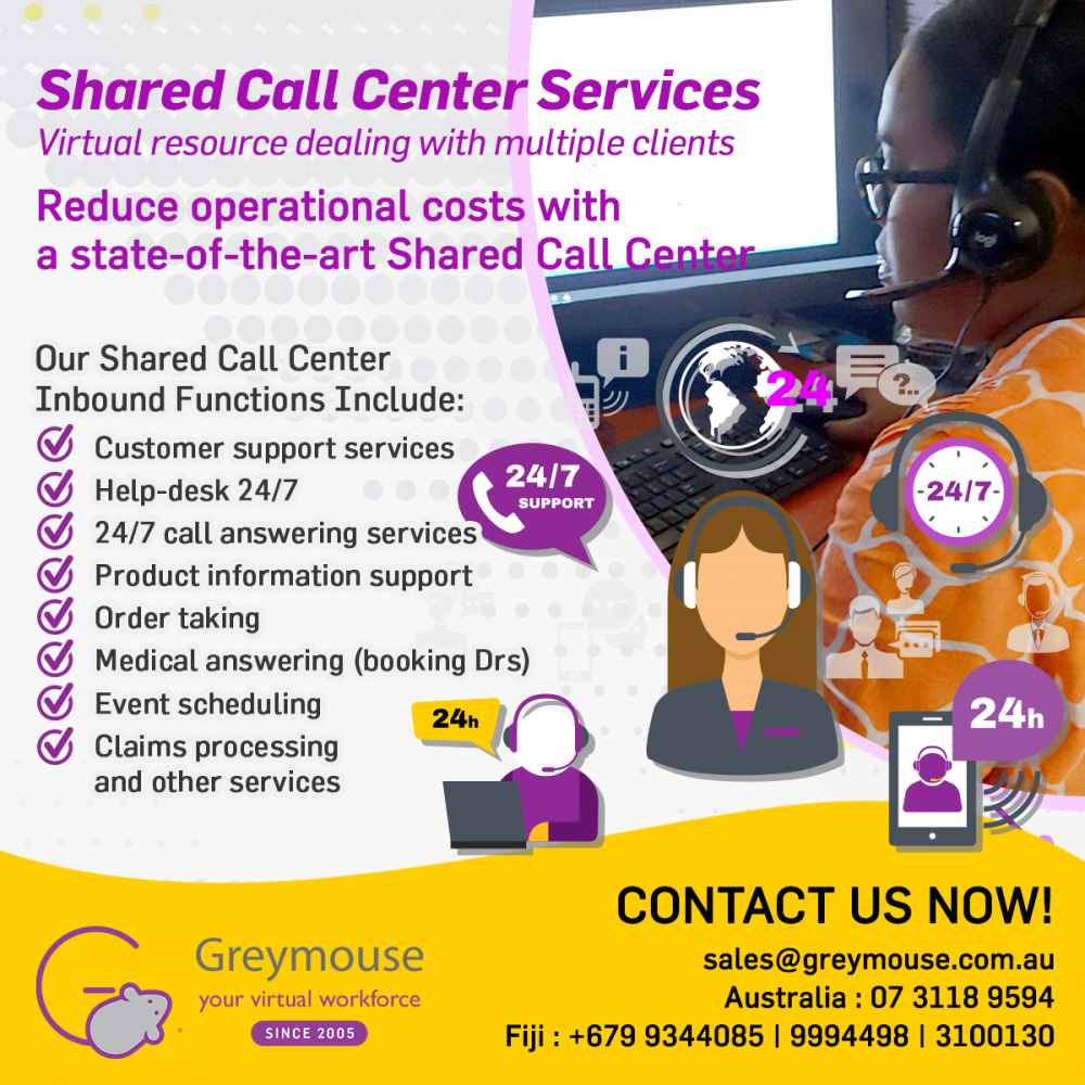 shared call center services greymouse march special