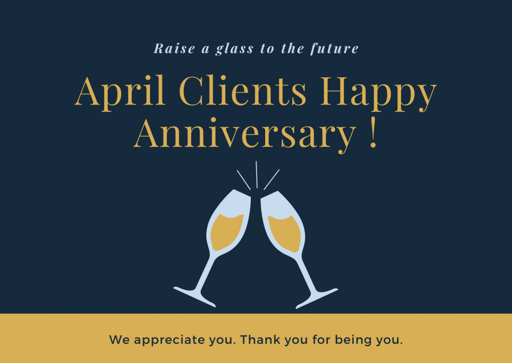 april clients anniversary 