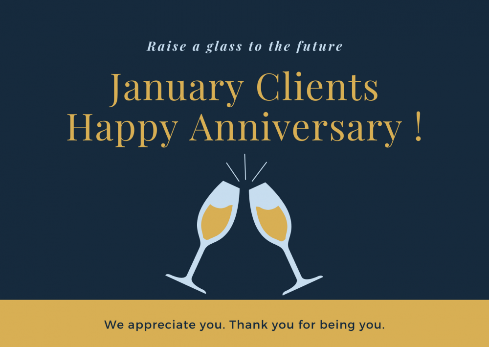 January Clients Anniversary 